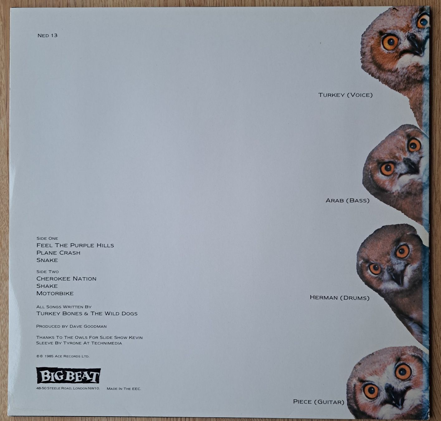 Dischi in vinile: Turkey Bones & The Wild Dogs - No way before the weekend – Usato da Meggen venduto da Ricardokoch 1