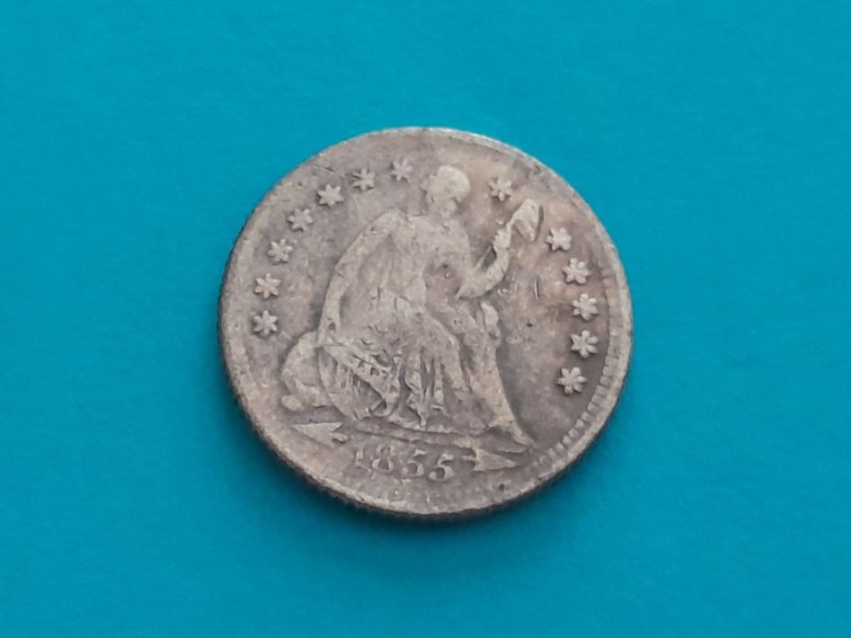 Toutes les monnaies: 1/2 Dime 1855, USA – D'occasion à Aarau par Reto_BA_01