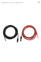 2 mal 15m Solarkabel 6mm ink. Stecker