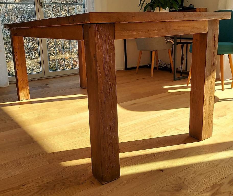 Tavoli: Table rectangulaire en teck massif – Usato da Lausanne venduto da dya_tkc9 3
