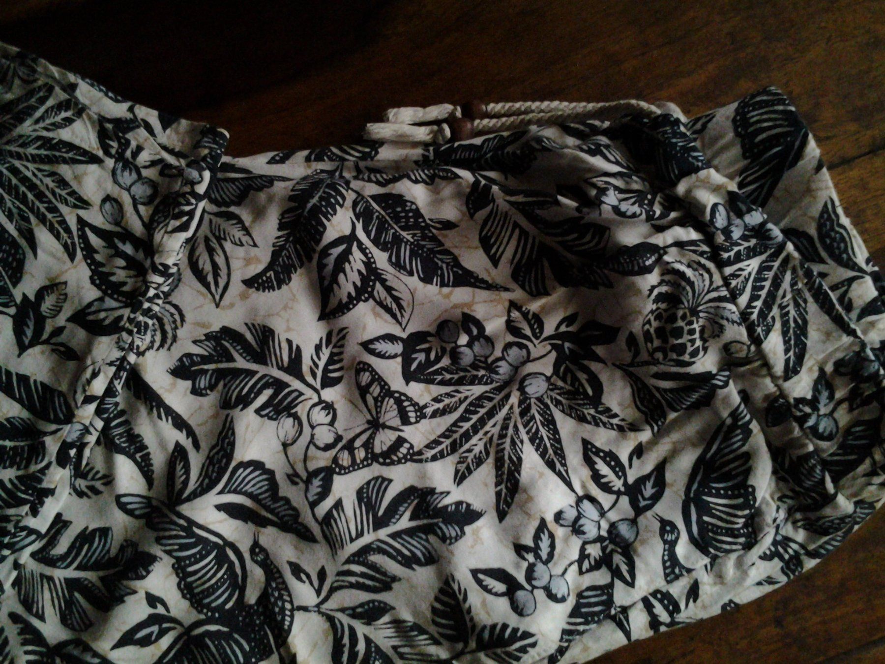 C&A Hosen: Pantalon léger, imprimé tropical, taille 38 – Neu (gemäss Beschreibung) aus MEYRIN von nf69 2