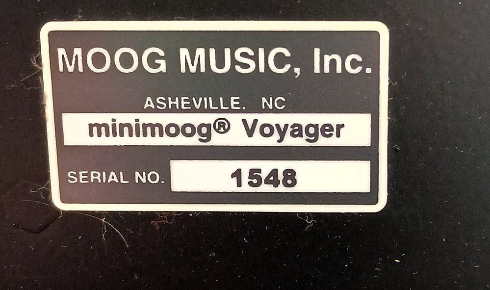 Moog Strumenti musicali: Moog Minimoog Voyager Performer Edition – Usato da Sierre venduto da bolla_sapone 6