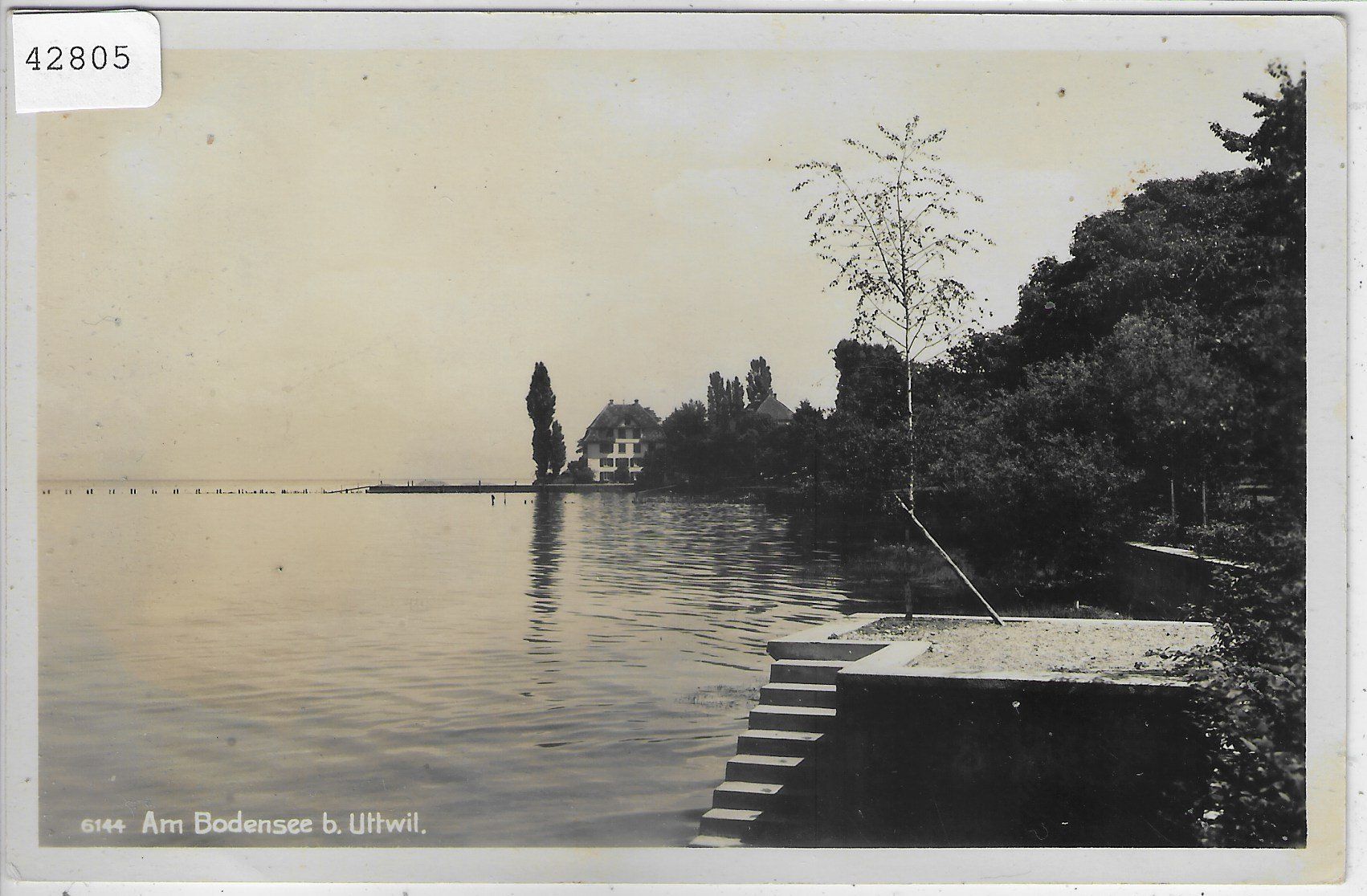 Cartoline postali: Am Bodensee bei Uttwil – Usato da Ettingen venduto da Kartenplanet