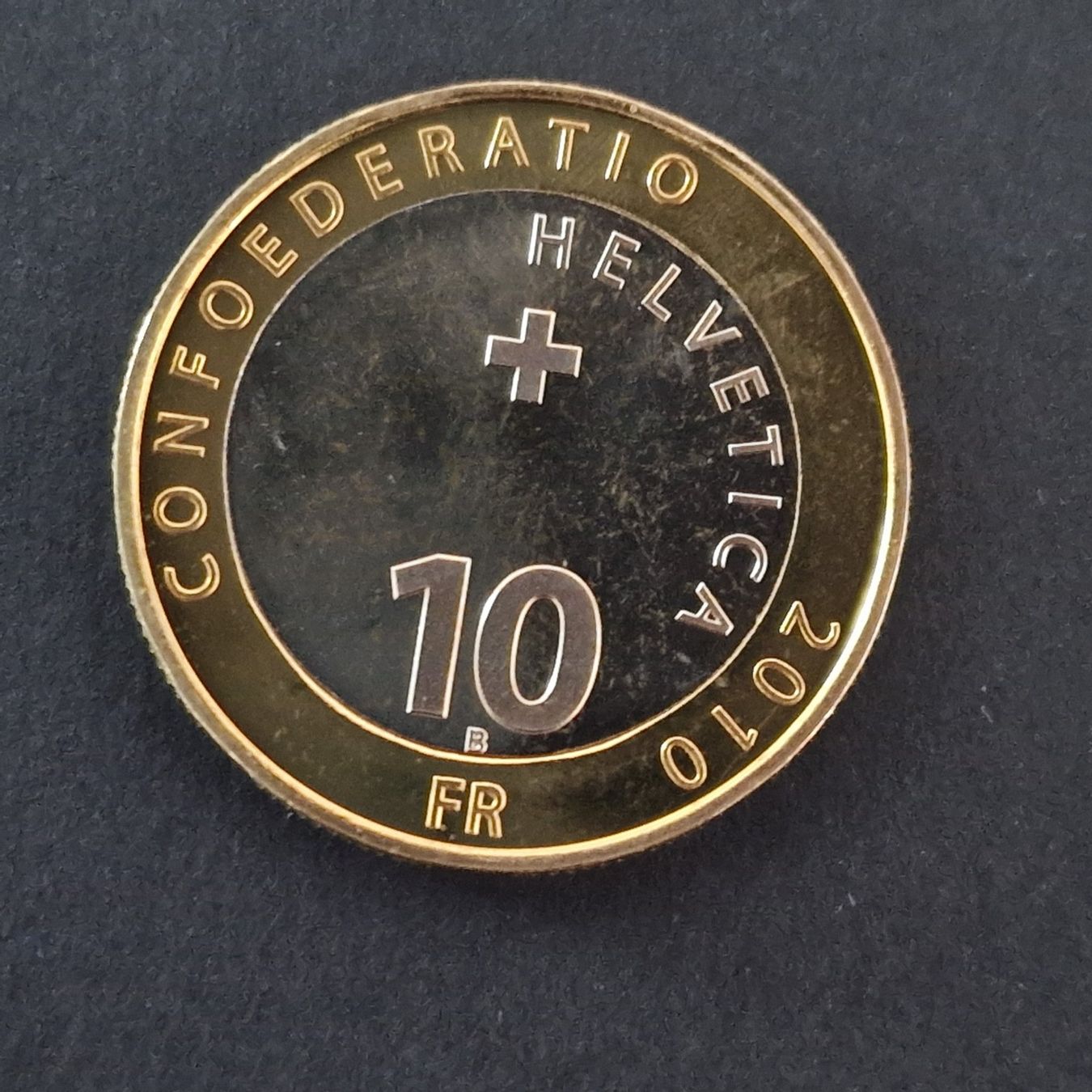 Alle Münzen: CHF 10.- commémorative 2010 – Gebraucht aus Bouveret von psv01 3