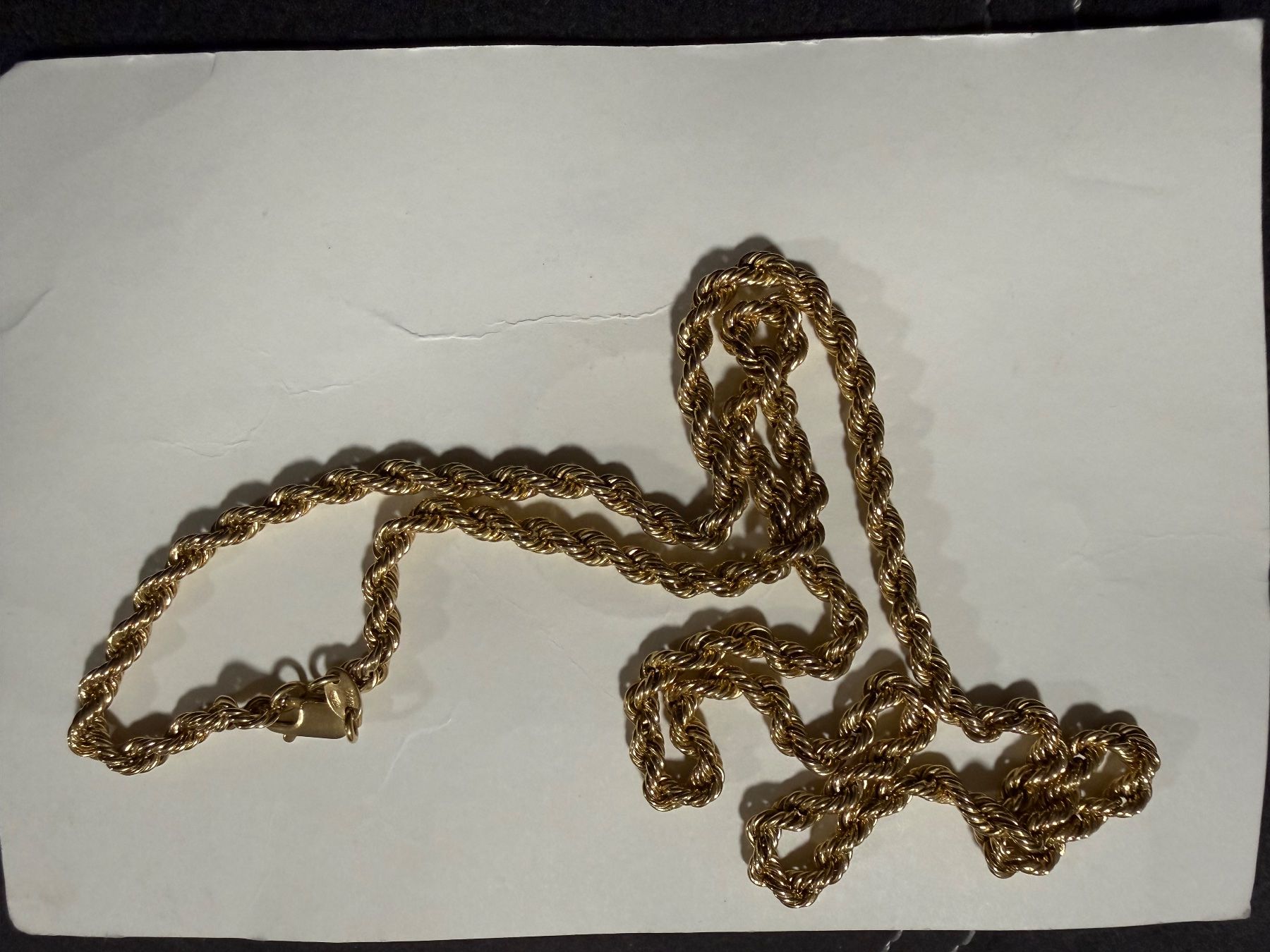 Colliers: Treccia Collana Oro Russa 18K – D'occasion à Chiasso par she_9rhj