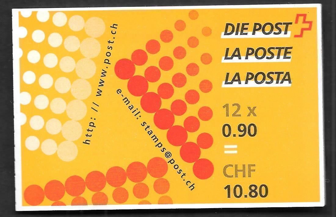 Tutti i francobolli: 2 Markenheftchen 0-104-105 Dauermarken ET 9.5.2001 – Nuovo (secondo la descrizione) da Olten venduto da clotaldi 1