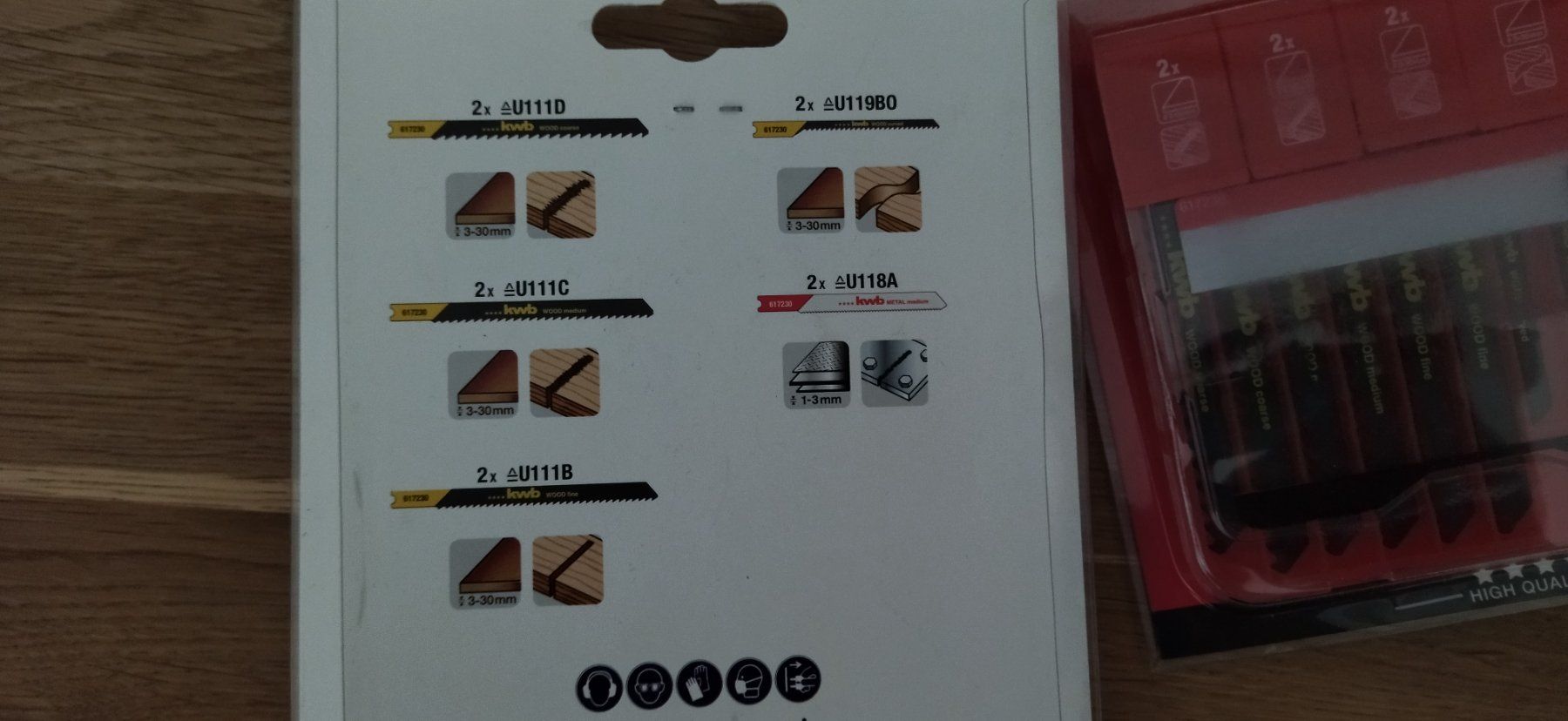 Alle Werkzeuge: Stichsägeblätter kwb – Neu und originalverpackt aus Niederscherli von ruefato 2