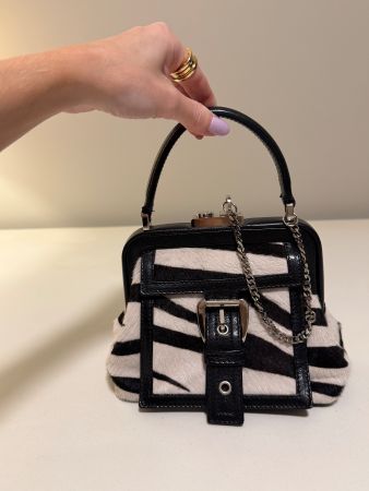 Celine Zebra Print Bag
