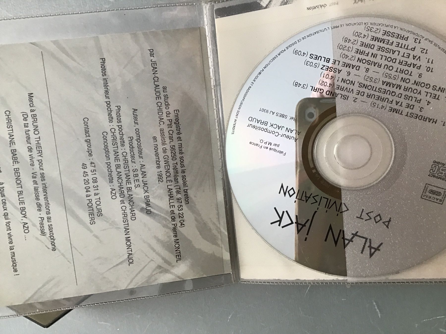 CDs: alan jack – Gebraucht aus Thierachern von sweden08 2