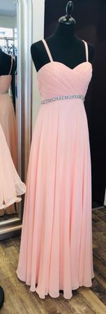 Festliches Sommerkleid rosé glitzernder NEU Grösse 32