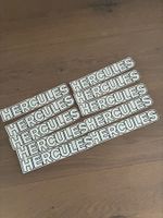 10x Sachs Hercules Sticker NOS aus altem Bestand kein Puch/C