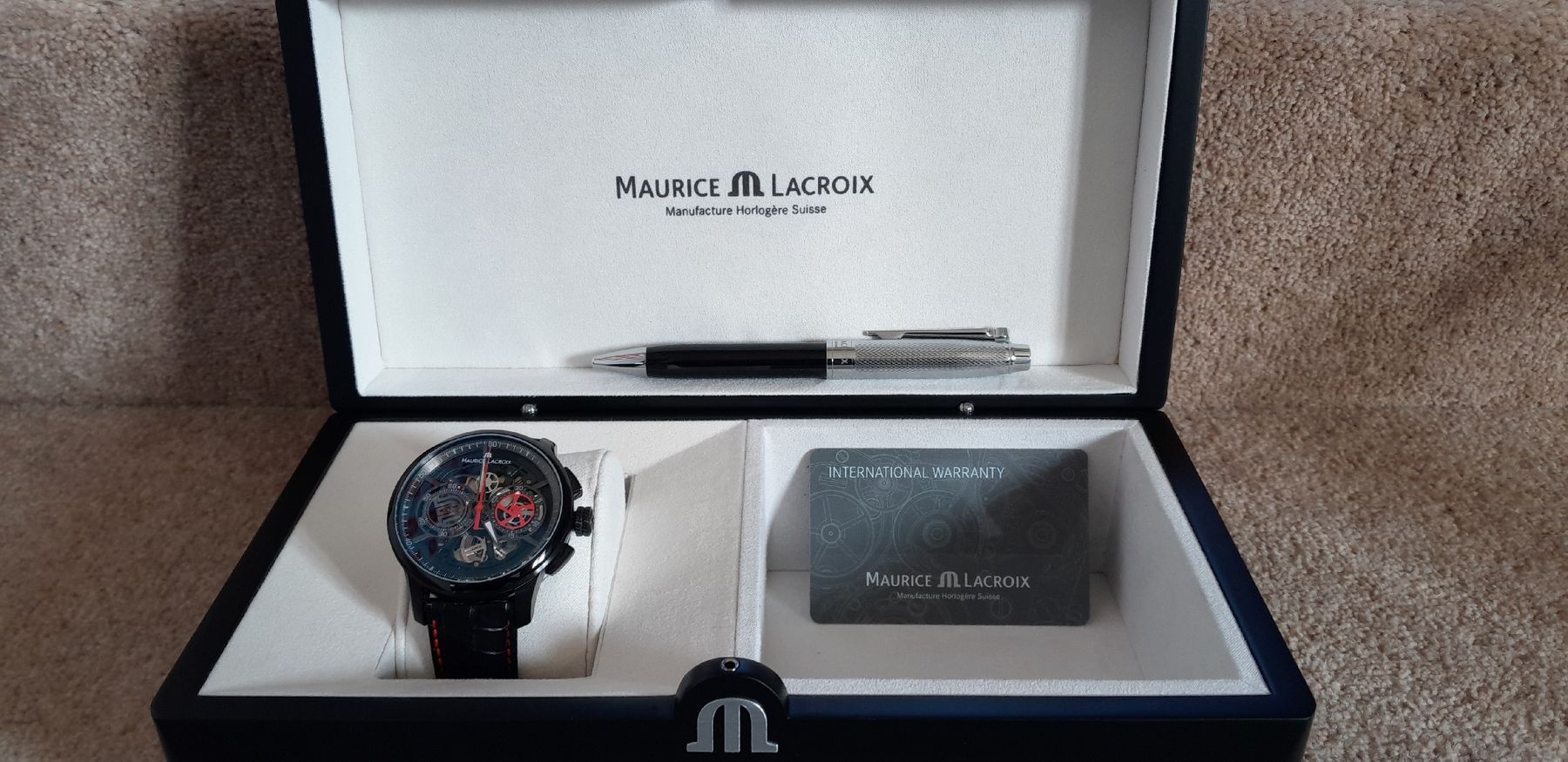 Maurice Lacroix Orologi: Maurice LaCroix Masterpiece – Nuovo e nell'imballaggio originale da Samstagern venduto da M86R 1