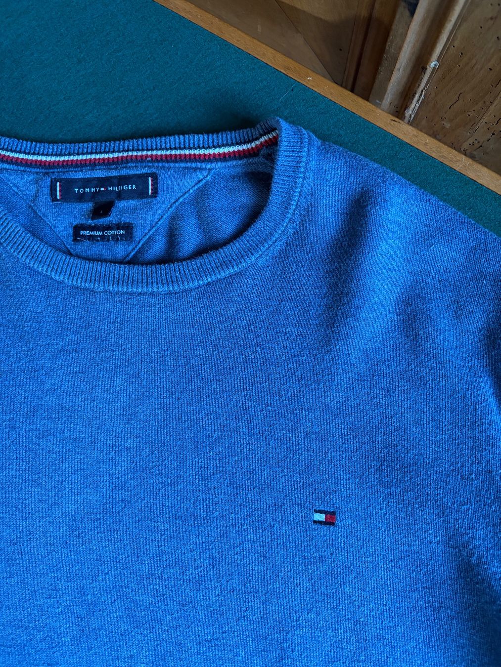 Tommy Hilfiger Pullover & Sweatshirts: TOMMY HILFIGER Pullover  Premium Cotton Größe: L – Gebraucht aus Interlaken von Bona55 3