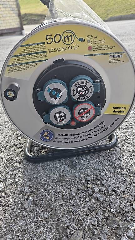 Kabel: Kabelrolle 50m – Gebraucht aus Grub AR von Bruta 1