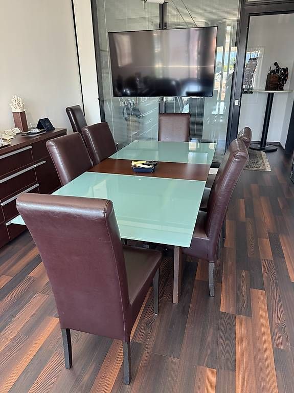 Set di tavolo e panche: Arredo sala riunioni / conferenze completo – Usato da Lugano venduto da HRK_2026