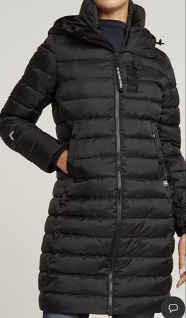 G Star Winterjacke mit Kapuz schwarz S Whistler hooded