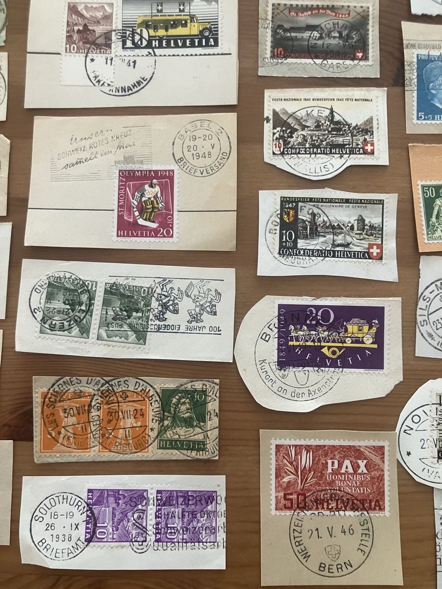 Tous les timbres: Briefmarken mit vollstempel – D'occasion à Bettwiesen par Jumpingfox 4