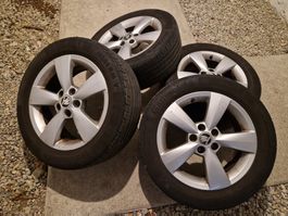 4 Jantes alu Skoda 15"