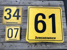 Jungheinrich Regal Beschriftung