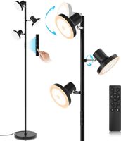 LED Stehlampe Dimmbar mit Fernbedienung 3 Lichtmodi