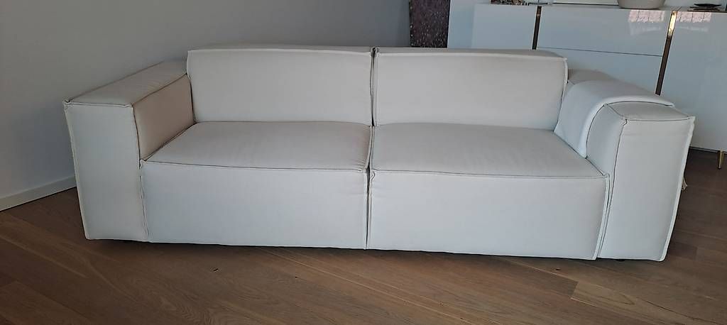 Sofas: Divano 3 posti  / Elegantes 3-Platz-Sofa,  elfenbeinfarbig – D'occasion à Abtwil AG par birgisch01 2