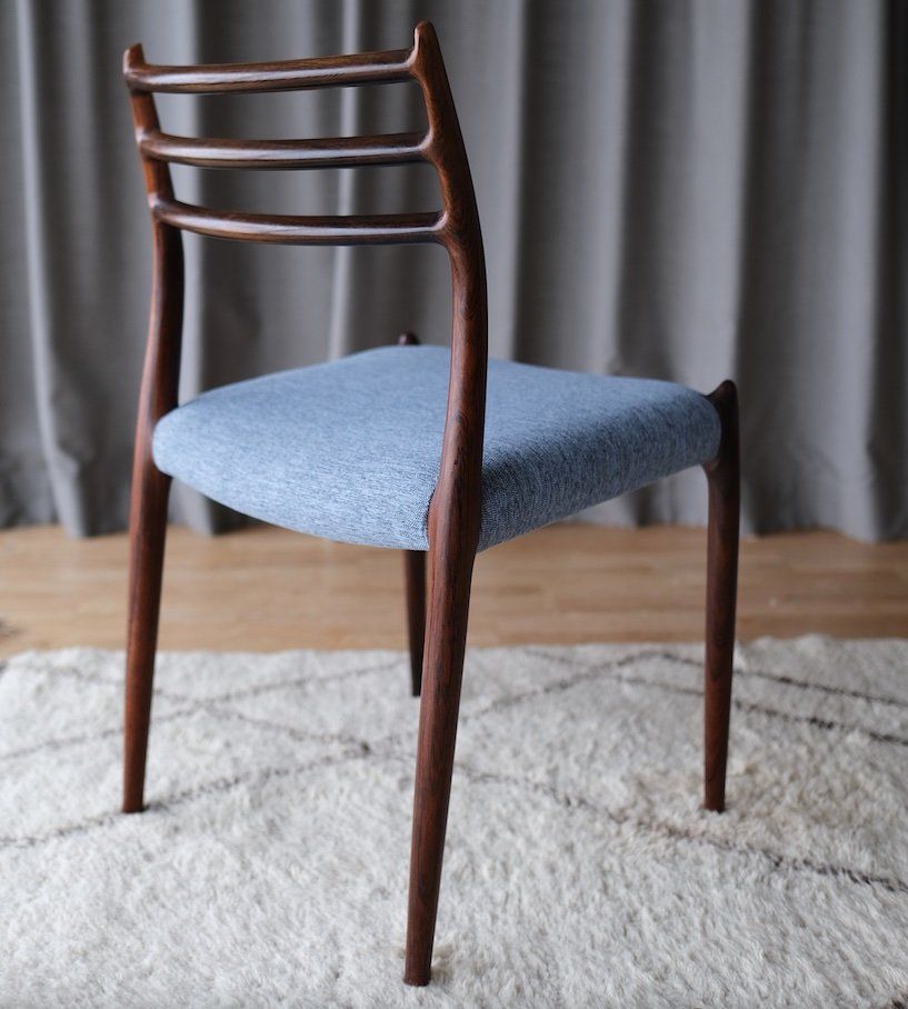Stühle: 4 Niels Møller Chairs Model 78 Palisander – Gebraucht aus Bern von Zmodern_VIN 6