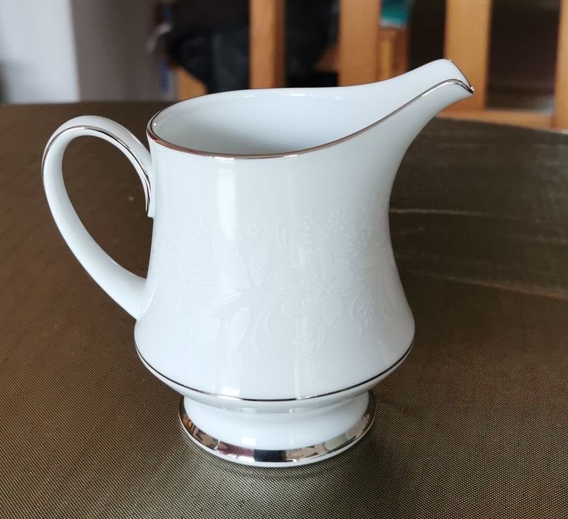 Noritake Geschirrsets: Porcelaine Japonaise de marque NORITAKE type 6909 Rainier – Neu und originalverpackt aus Genève von eti_lnc7 3
