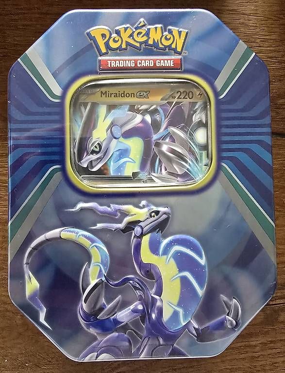 Pokémon Carte collezionabili: Pokemon Miraidon ex Tin – Nuovo e nell'imballaggio originale da Niederlenz venduto da mon_c7lk