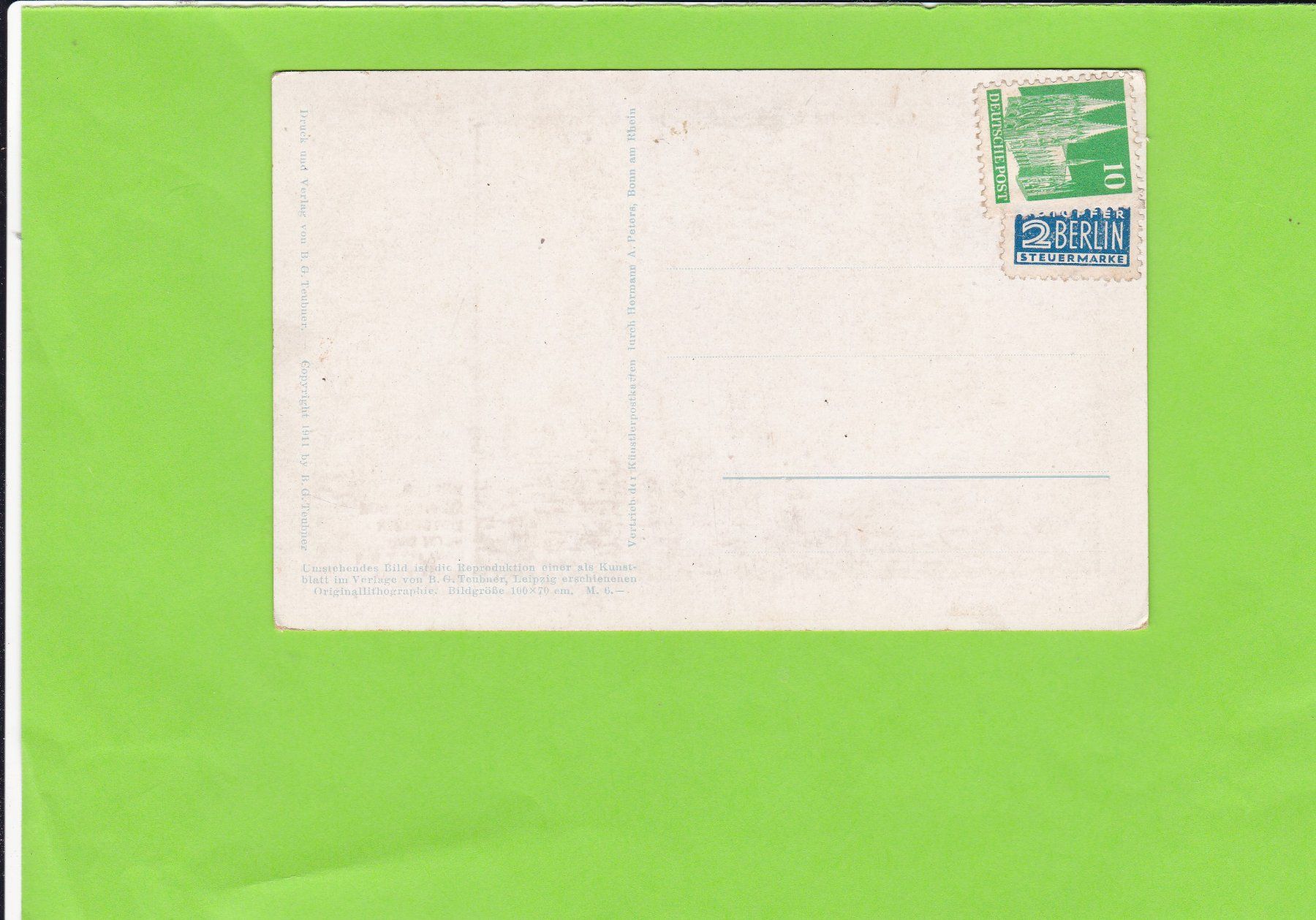 Cartes postales: Hodler: Rückzug der Schweizer-Marignano – D'occasion à St. Peterzell par neckertal 1