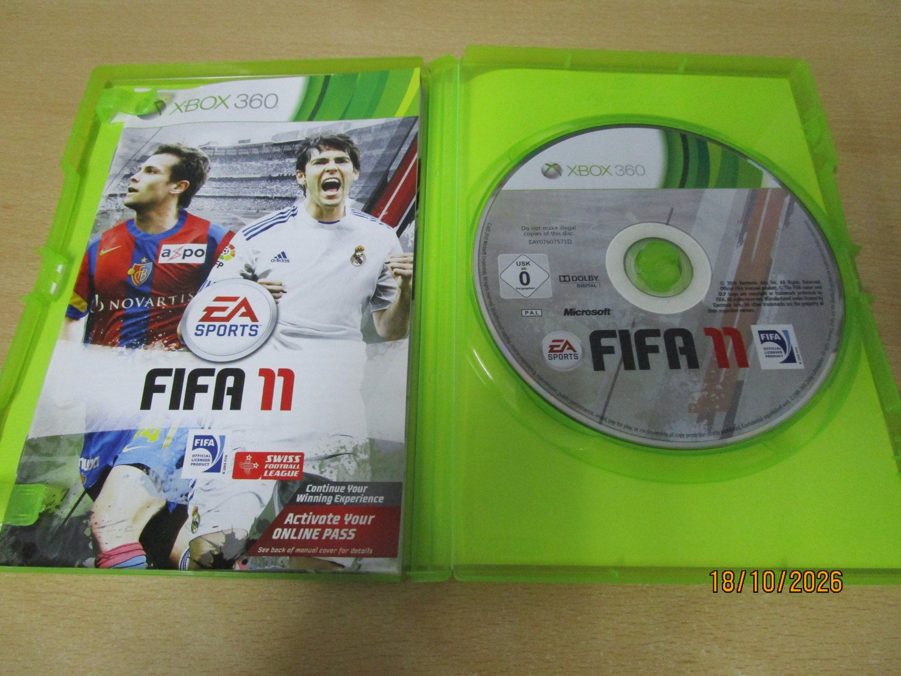 Microsoft Spiele: FIFA 11 Xbox 360 Xbox360 – Gebraucht aus Goldau von agestuffer 2