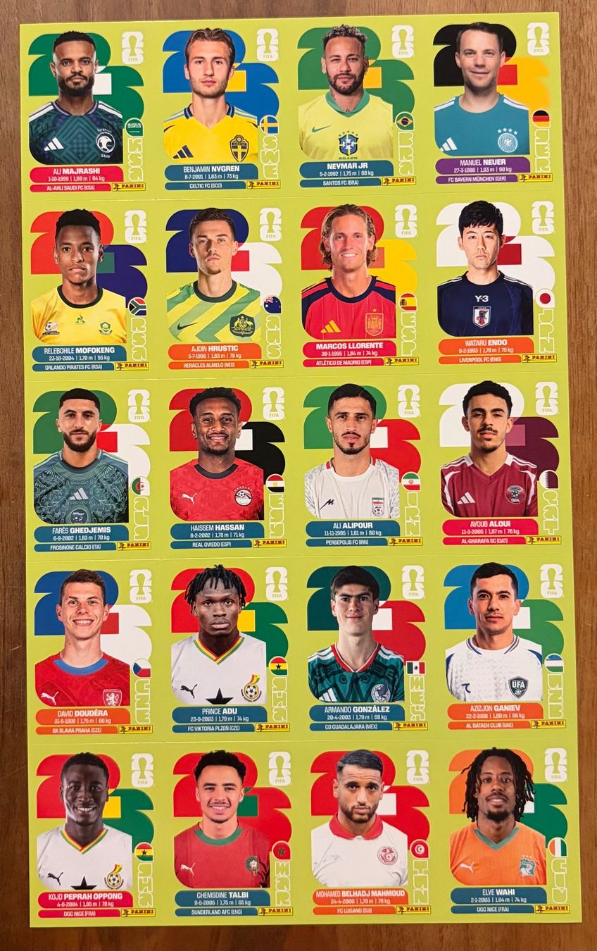 Panini Carte collezionabili: Panini WM 2026 Update Set 120 Stickers – Nuovo e nell'imballaggio originale da Regensdorf venduto da Maryjagne 4