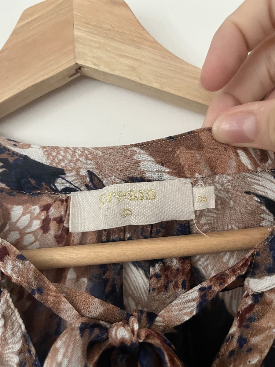 Cream Blusen: Herbstliche Bluse Gr. XS CREAM – Neu (gemäss Beschreibung) aus Mörschwil von Seegurke18 3