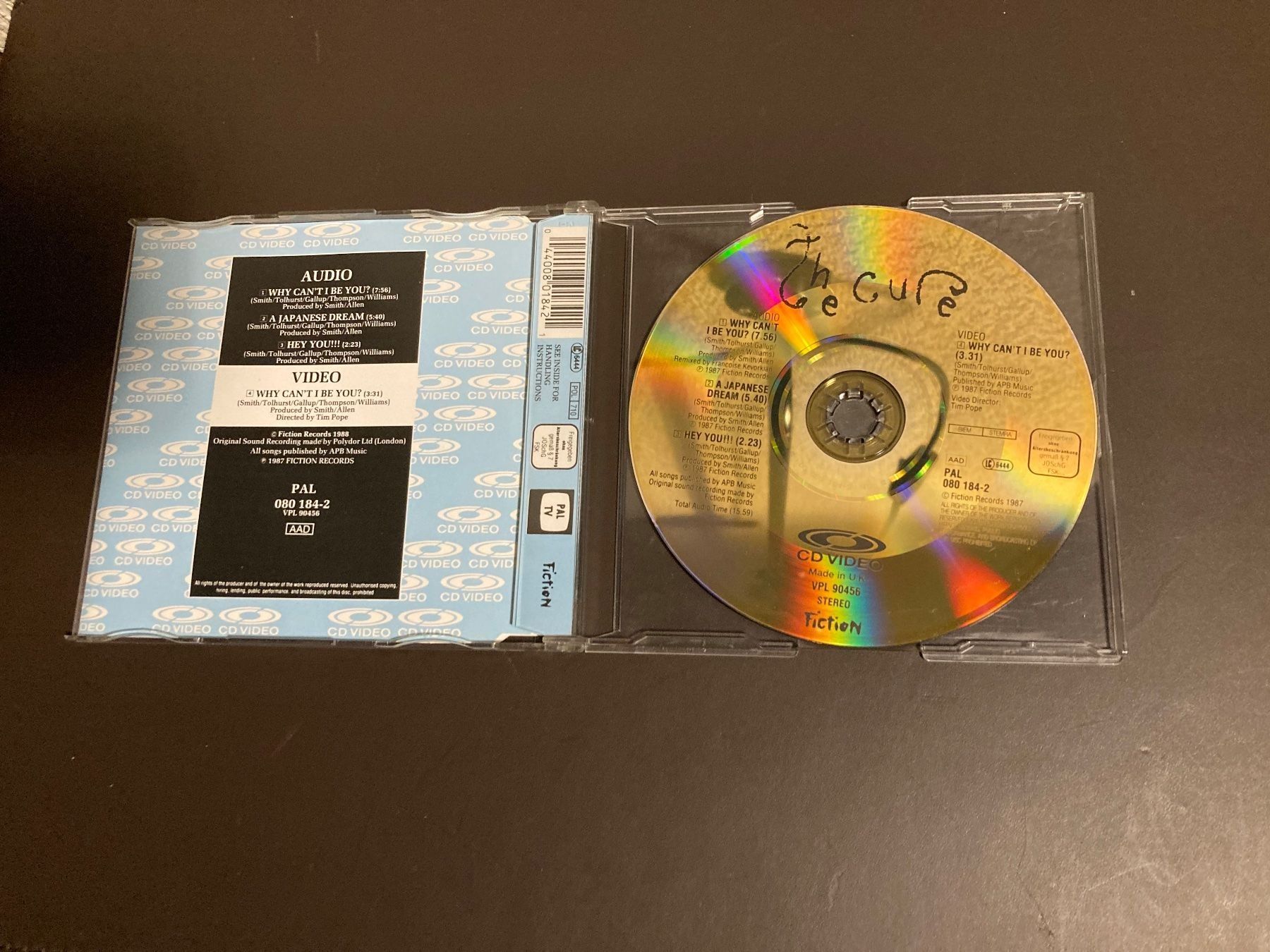 CD: The Cure - Why Can't I Be You? - CDV – Usato da Fribourg venduto da Karushi 1