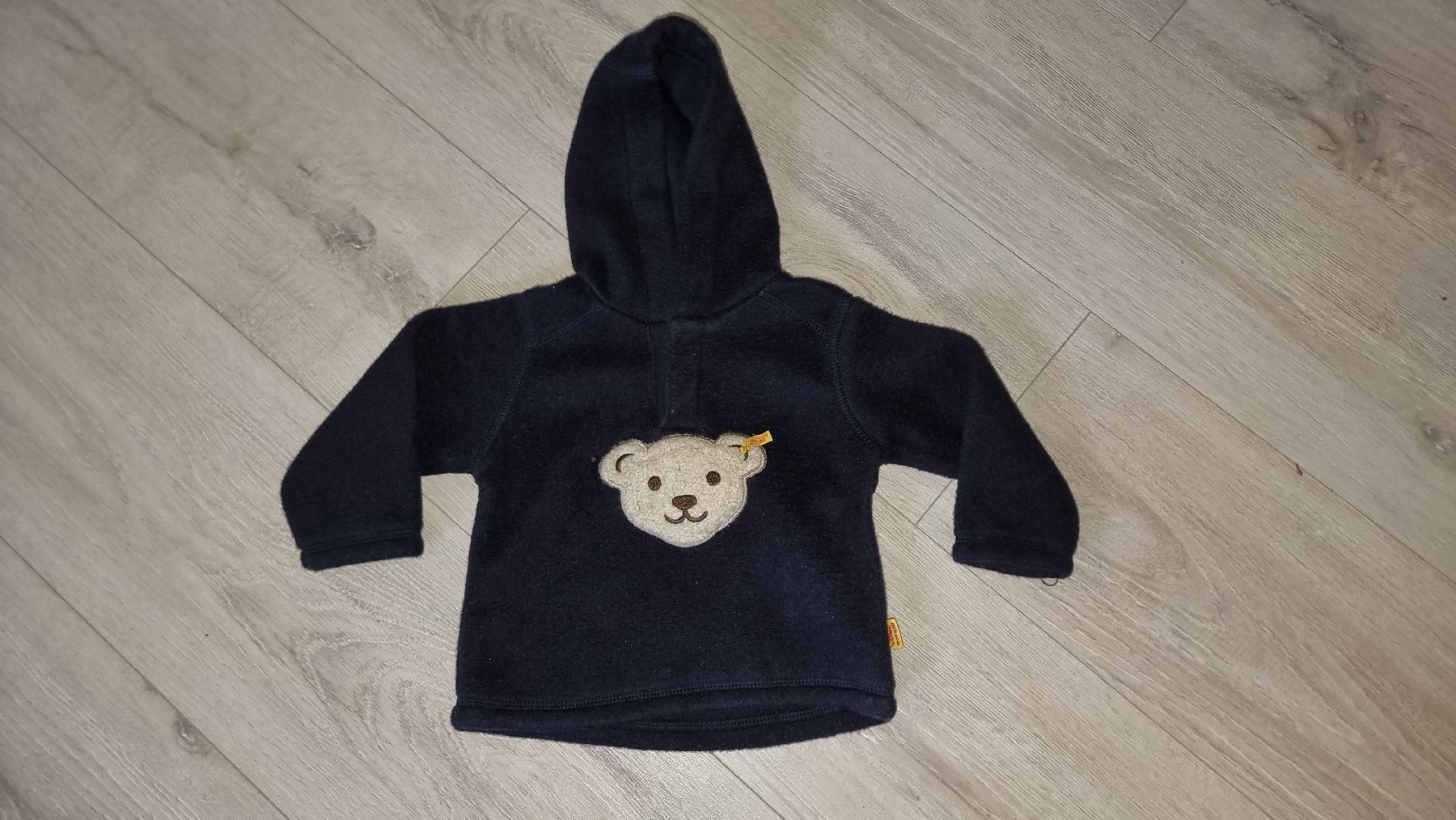 Steiff Maglioni & Felpe: Steiff Knopf im Ohr Teddy Fleece Pulli Gr. 68  – Usato da Wigoltingen venduto da Zuckerfee84