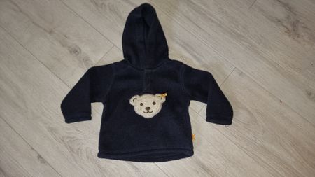 Steiff Knopf im Ohr Teddy Fleece Pulli Gr. 68 