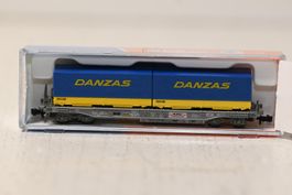 Modelleisenbahn Güterwagen HUPAC Danzas Roco Spur N