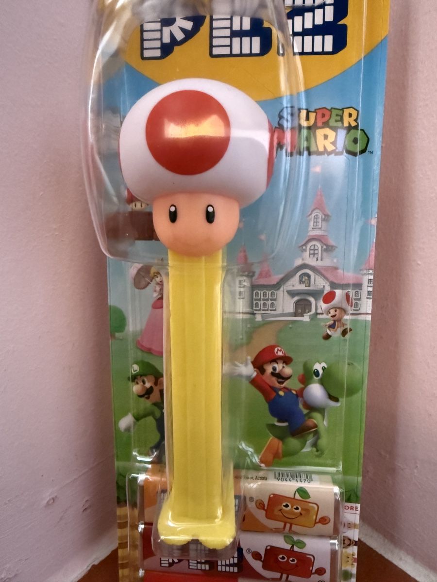 Giocattoli: Pez Spender Mario Bros ‚Toad‘ – Nuovo e nell'imballaggio originale da Altdorf UR venduto da StayClassy 5