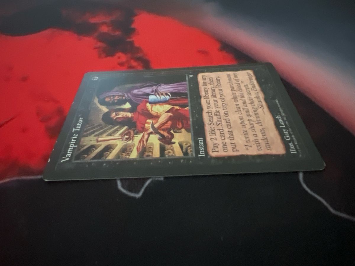Magic The Gathering Cartes à collectionner: Magic The Gathering Vampiric Tutor, EX – D'occasion à St. Gallen par lob_bkw9 1
