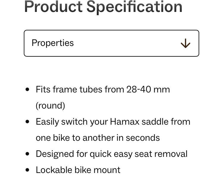 Hamax Pezzi di ricambio: HAMAX bracket fixation pour siège enfant de vélo – Usato da Montcherand venduto da crilf 4