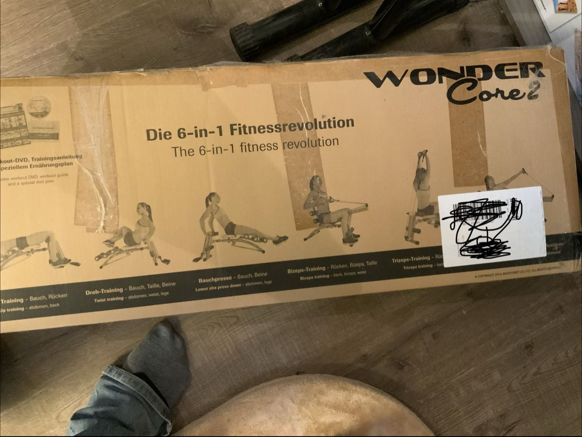 Hometrainer: Wonder Core 2 – Nuovo e nell'imballaggio originale da Lüterkofen venduto da Goldburg 2
