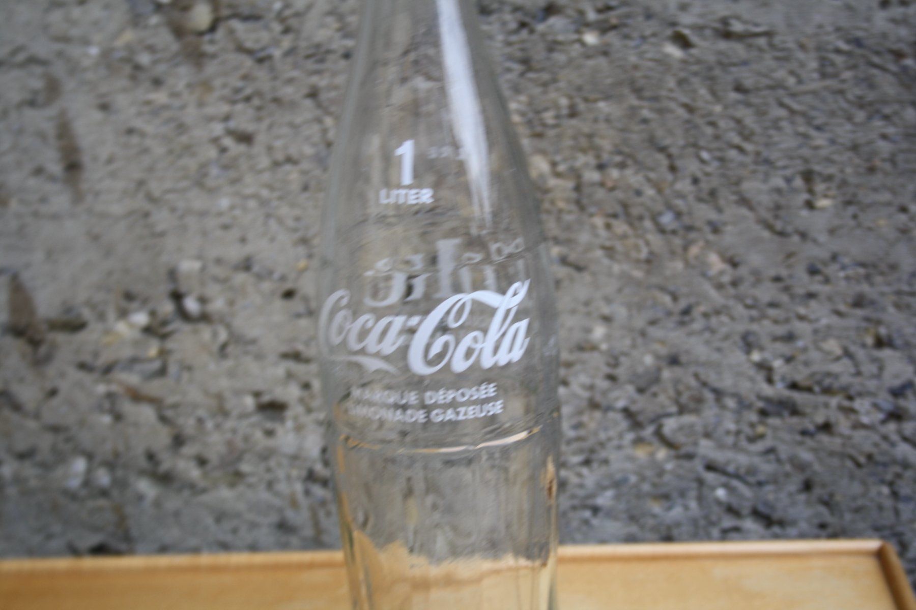 Coca-Cola Flaschen: COCA COLA 1 LITER GLASFLASCHE VINTAGE – Gebraucht aus Wauwil von Pneuedy 3