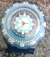 Armbanduhr Swatch Scuba blau