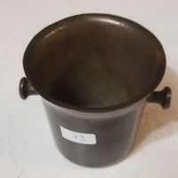 Antiker Mörser aus Bronze mit Griff.  ohne Stössel.