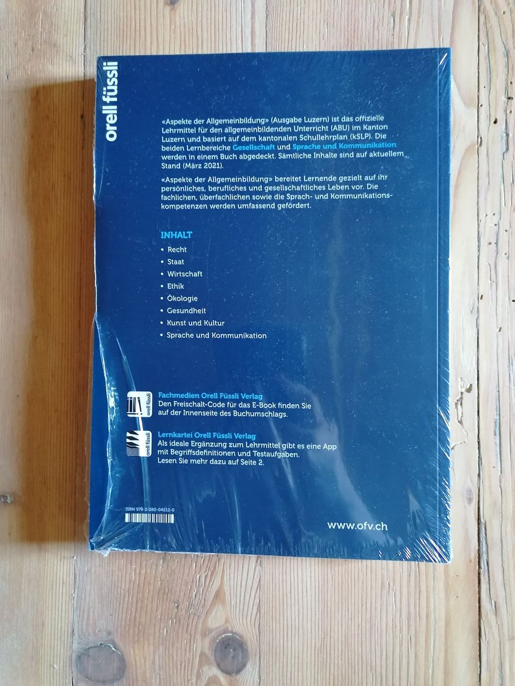 Libri: Aspekte der Allgemeinbildung – Nuovo e nell'imballaggio originale da Düdingen venduto da vanessa-g 1