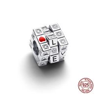 ZAUBERWÜRFEL ECHTSILBER S925 Charm Anhänger zu Pandora