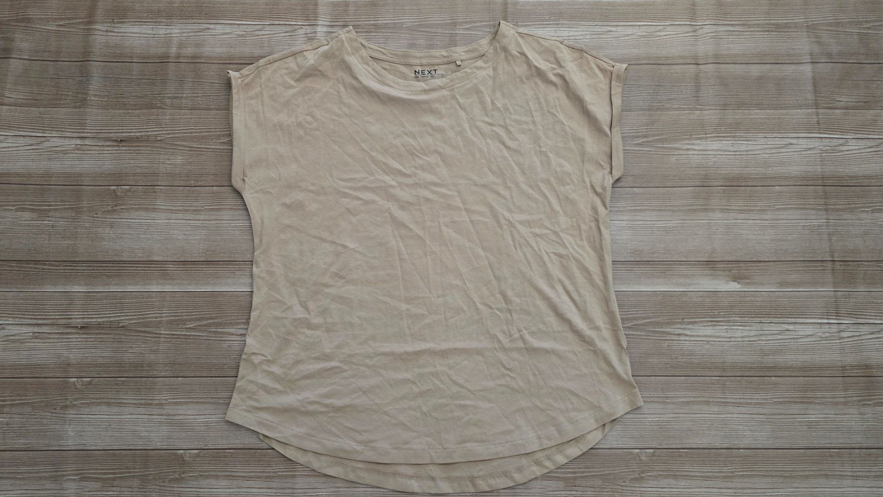 Next T-Shirts: 🆕 Next Cap Sleeve Tee - L - Beige/Sand – Neu (gemäss Beschreibung) aus Thalwil von VitaMini