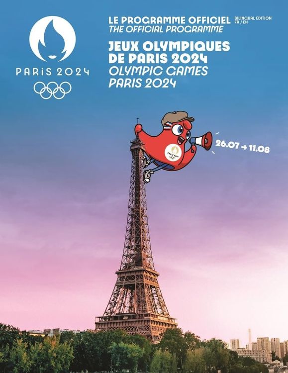 Offizielles Programmheft Olympische Spiele Paris 2024 Kaufen auf Ricardo