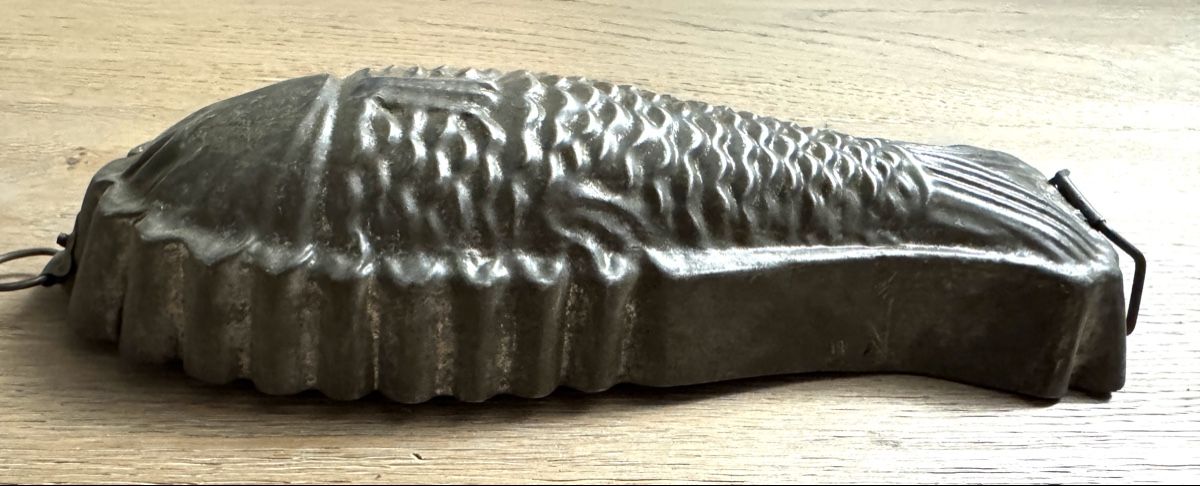Backformen: Antike Backform Blech Fisch 26 cm – Gebraucht aus Rothrist von Luckywinner 3