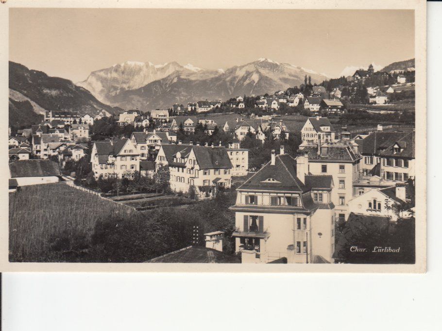 Ansichtskarten: Chur 1934 – Gebraucht aus Bürglen TG von StampGraf