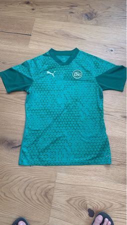 Puma FC St. Gallen Football Jersey Green Like New